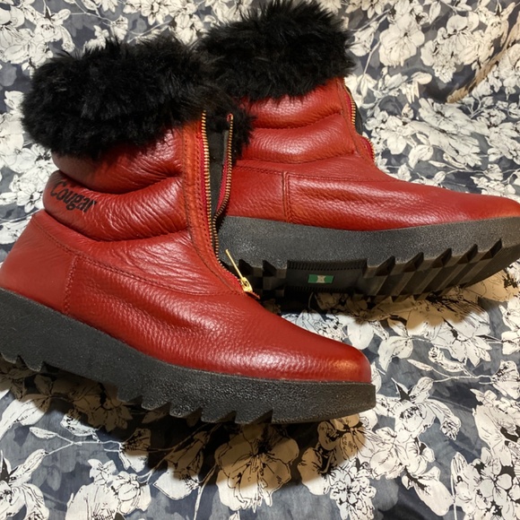 Cougar Leather Pillow boots - EUC - Picture 5 of 12